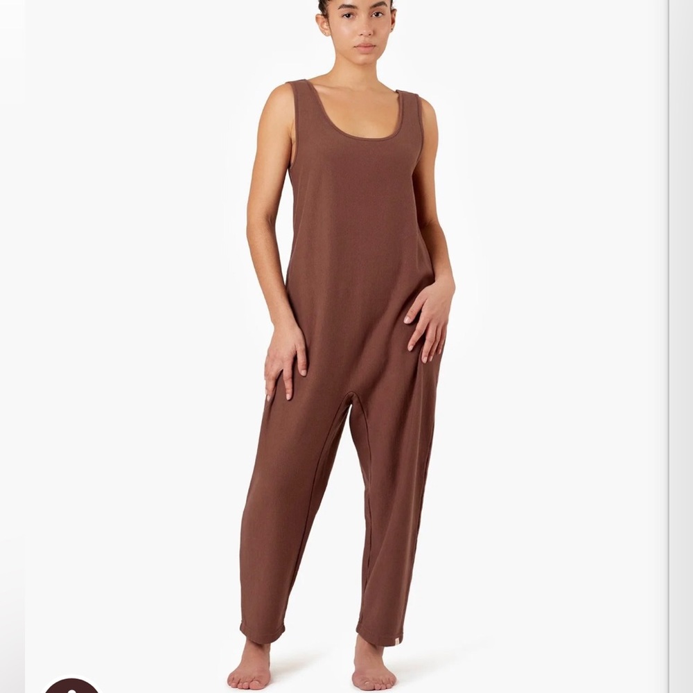 tkees cafe brown cotton playsuit Size 2  small/medium